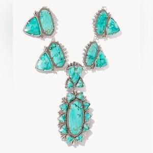 Yellow Rose by Kendra Scott Havana Vintage Silver Statement Necklace